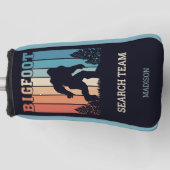 文字カスタムビグフット ゴルフヘッドカバー (正面)