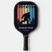 文字カスタムビグフット ピックルボールラケット (裏面)