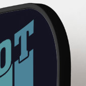 文字カスタムビグフット ピックルボールラケット (左詳細)