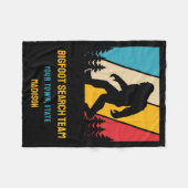 文字カスタムビグフット フリースブランケット (正面(横))