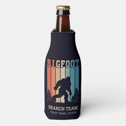 文字カスタムビグフット ボトルクーラー (ボトル正面)