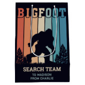 文字カスタムビグフット ミディアムペーパーバッグ (裏面)