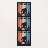 文字カスタムビグフット ヨガマット (裏面)