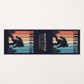 文字カスタムビグフット ヨガマット (正面(横))