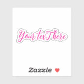 文字カスタムビニルデカール – 独自のデカールを構築 シール (シート)