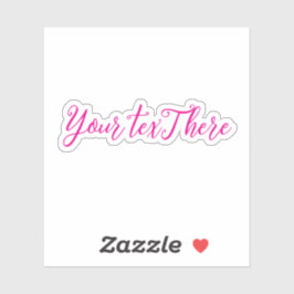 文字カスタムビニルデカール – 独自のデカールを構築 シール