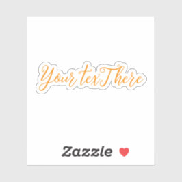 文字カスタムビニルデカール – 独自のデカールを構築 シール