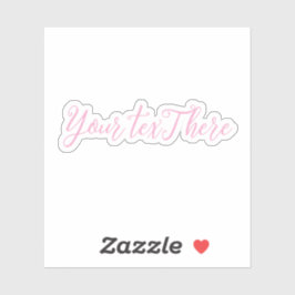 文字カスタムビニルデカール – 独自のデカールを構築 シール