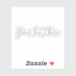 文字カスタムビニルデカール – 独自のデカールを構築 シール