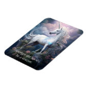 文字カスタムビューティフルユニコーン マグネット (左側)