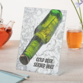 文字カスタムビールオンアイス 台座サイン (インサイチュ)