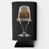 文字カスタムビールグラス スリム缶クーラー (裏面)