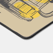 文字カスタムビール デスクマット (コーナー)