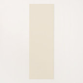 文字カスタムピンクフローラブーケクラフトリボン ヨガマット (裏面)