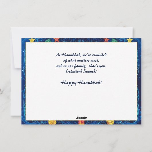 文字カスタムフェスティバルのライトエレガンス シーズンカード (裏面)