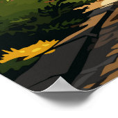 文字カスタムブラガポルトガル ポスター (角)