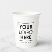文字カスタムプロフェッショナル 紙コップ (裏面)