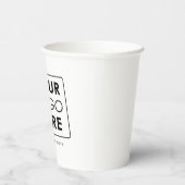 文字カスタムプロフェッショナル 紙コップ (右)