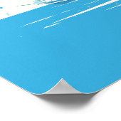 文字カスタムプーケットタイランド ポスター (角)