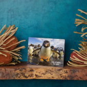 文字カスタムペンギンクールズ フォトプラーク (側面)