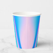 文字カスタムホログラフィック虹色Y2Kアイカッチング 紙コップ (右)