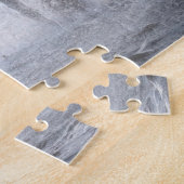 文字カスタムホワイトホース ジグソーパズル (側面)