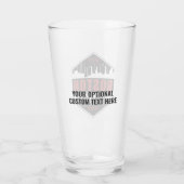 文字カスタムボストンマサチューセッツ タンブラーグラス (裏面)