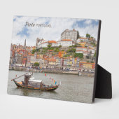 文字カスタムポルトポルトガル フォトプラーク (側面)