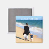 文字カスタムマグネットご自身のデザイン マグネット (正面/裏面)