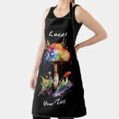 文字カスタムマッシュルームラバーエプロン エプロン (インサイチュ)