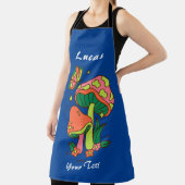 文字カスタムマッシュルームラバーエプロン エプロン (インサイチュ)