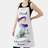 文字カスタムマッシュルームラバーエプロン エプロン (インサイチュ)