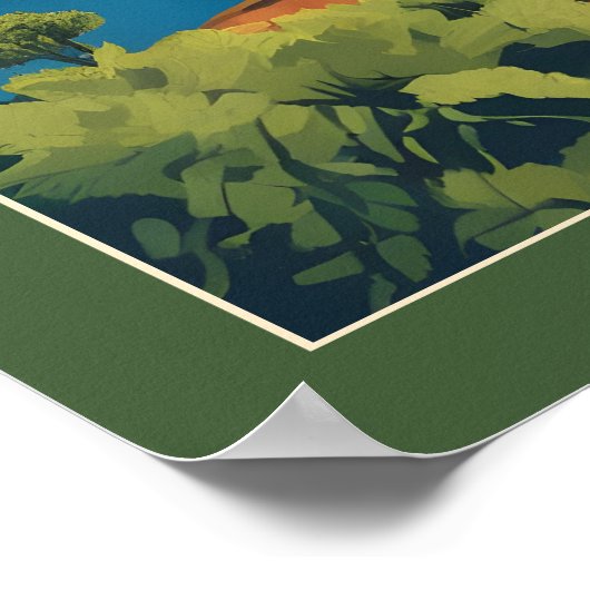 文字カスタムマデイラポルトガル ポスター (角)