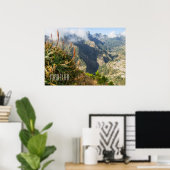 文字カスタムマデイラポルトガル ポスター (ホームオフィス)