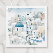 文字カスタムミコノスギリシャ フェイバータグ (正面)