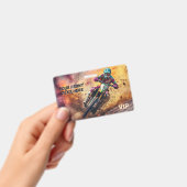 文字カスタムモトクロス バッジ (Handheld)