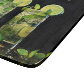 文字カスタムモヒトカクテル カッティングボード (角)