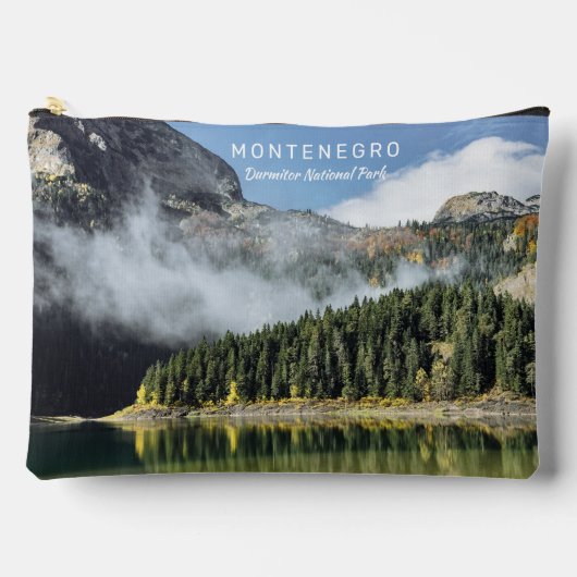 文字カスタムモンテネグロ アクセサリーポーチ (正面)