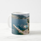 文字カスタムモンテネグロ コーヒーマグカップ (正面左)