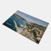 文字カスタムモンテネグロ ドアマット (アングル)