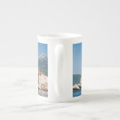 文字カスタムモンテネグロ ボーンチャイナマグカップ (裏面)