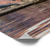 文字カスタムモンテネグロ ポスター (角)