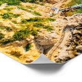 文字カスタムモンテネグロ ポスター (角)