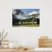 文字カスタムモンテネグロ ポスター (キッチン)