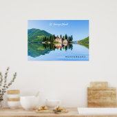 文字カスタムモンテネグロ ポスター (キッチン)