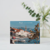 文字カスタムモンテネグロ ポストカード (スタンド正面)