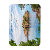 文字カスタムモンテネグロ マグネット (縦)