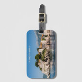 文字カスタムモンテネグロ ラゲッジタグ (正面縦)