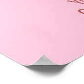 文字カスタムユニコーンカラフル ポスター (角)