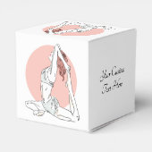 文字カスタムヨガウーマンフェイスボックス フェイバーボックス (裏面サイド)